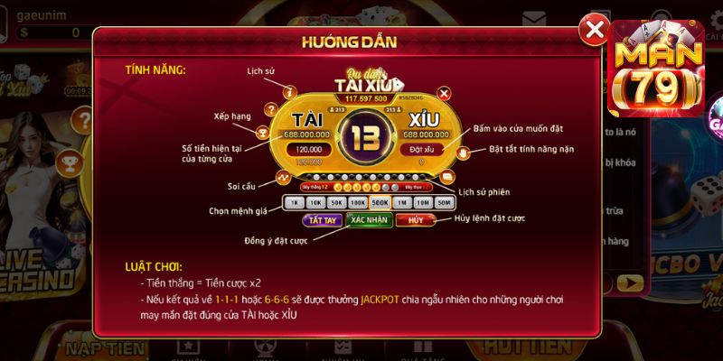 Hướng dẫn chi tiết về luật chơi Tài Xỉu cho mọi đối tượng